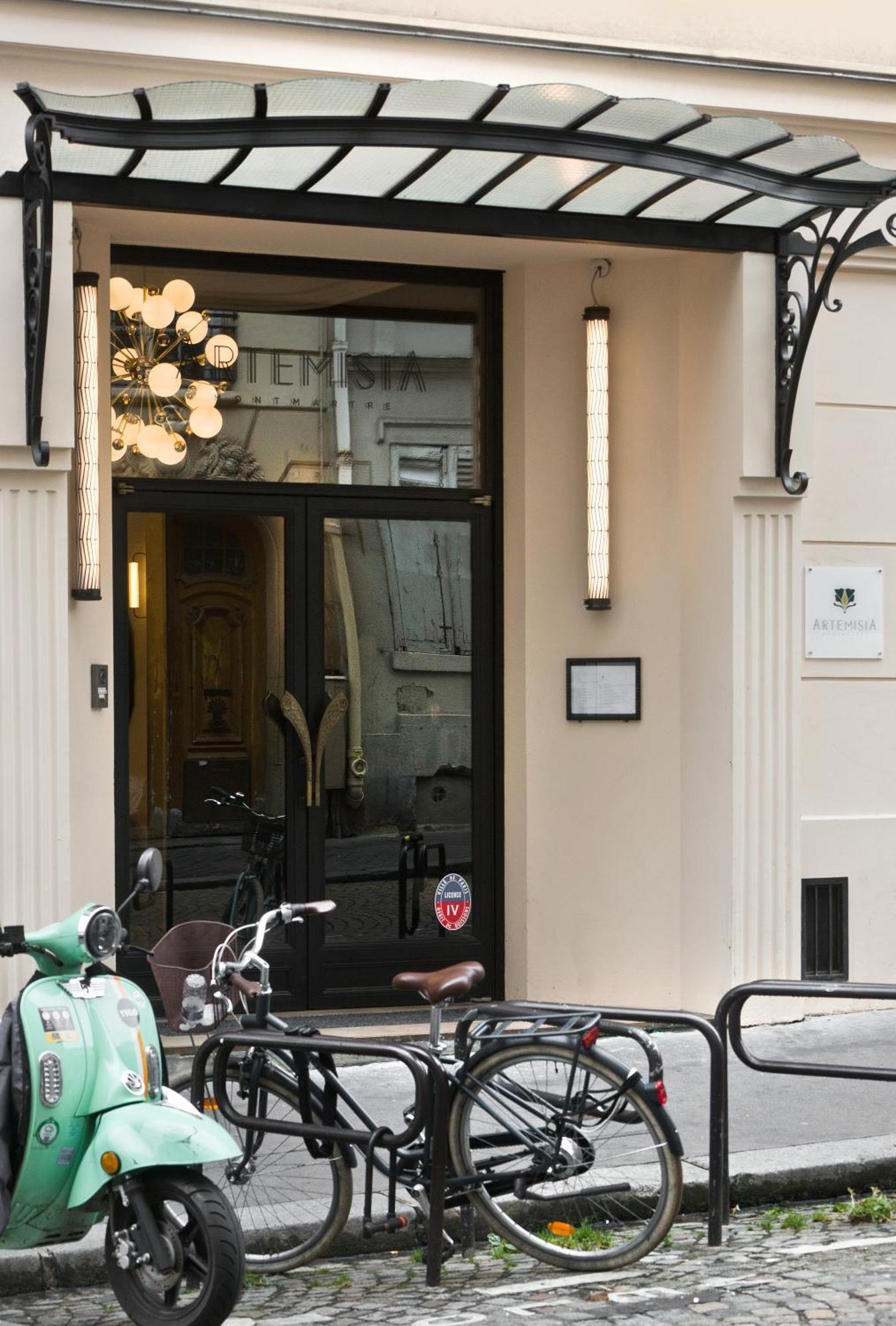 Artemisia Montmartre Hotell Paris Exteriör bild